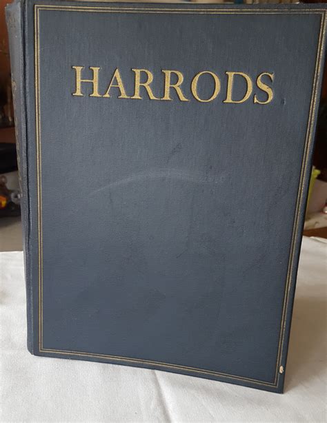 harrods catalogue.